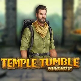 Temple Tumble Megaways slot logo by Relax Gaming at Winbeatz CasinoTemple Tumble Megaways